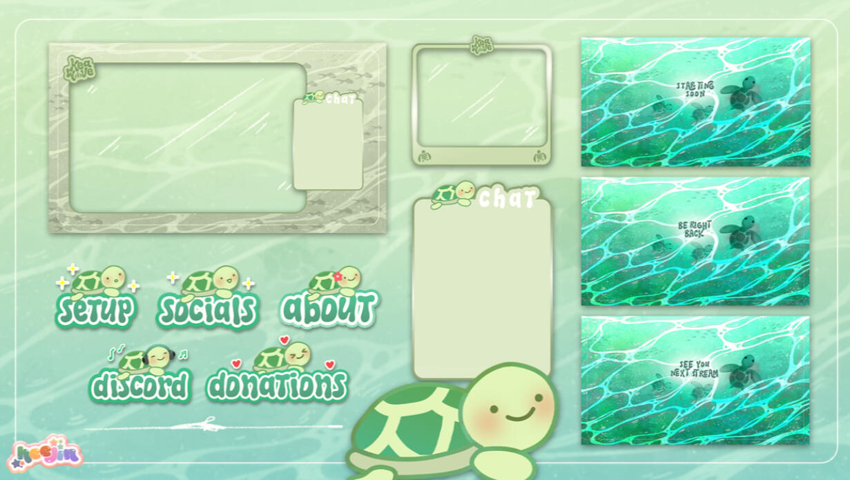 KeaWave Twitch Stream Assets